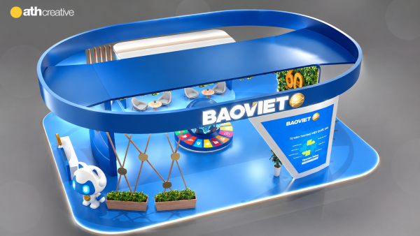 THIẾT KẾ BOOTH TRIỂN LÃM BẢO VIỆT